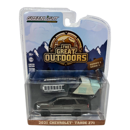 Greenlight The Great Outdoors 2021 Chevrolet Tahoe Z71 1:64 Diecast