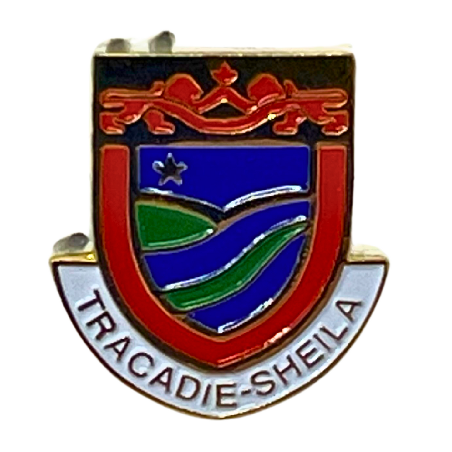 Town of Tracadie-Sheila New Brunswick Souvenir Cities & States Lapel Pin SP2