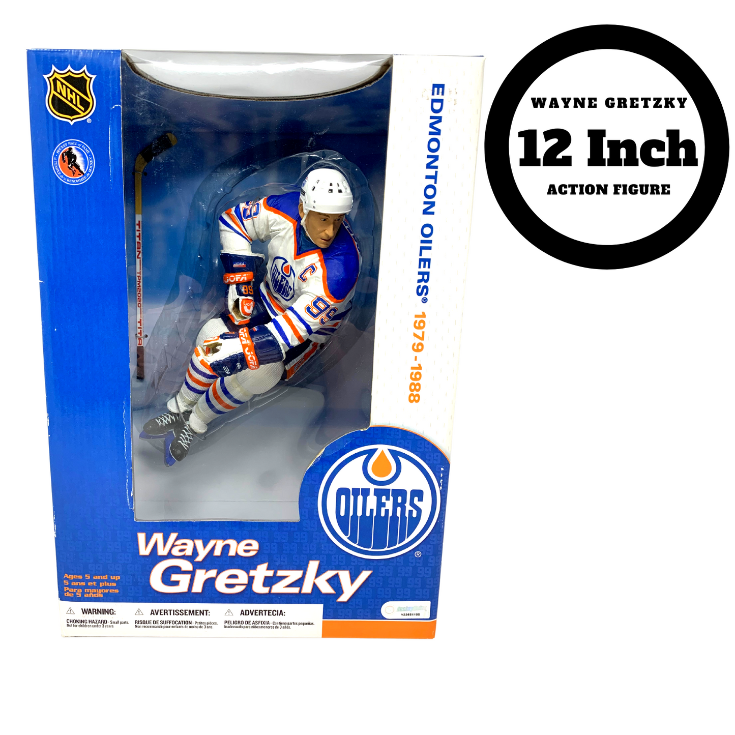 Mcfarlane NHL Legends Wayne Gretzky Edmonton Oilers 12" Inch Figure