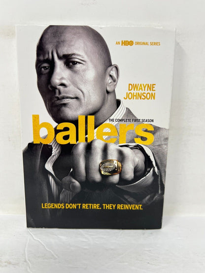 Ballers Season One 1 (DVD, 2016) TV Series Boxset Sports Good Condition!!!