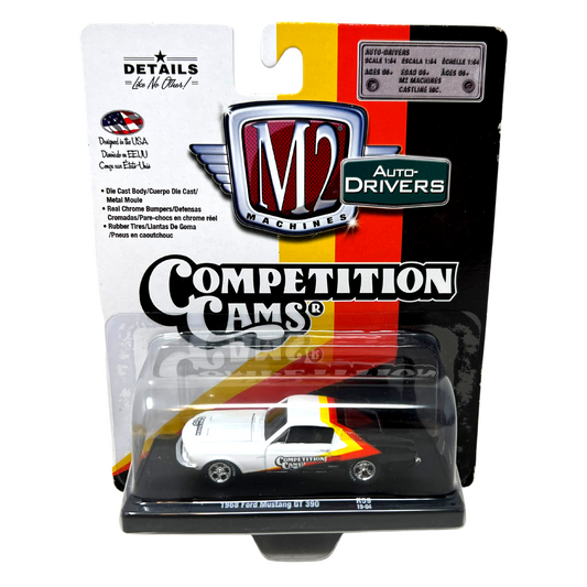 M2 Machines Auto-Drivers 1968 Ford Mustang GT 390 R59 1:64 Diecast