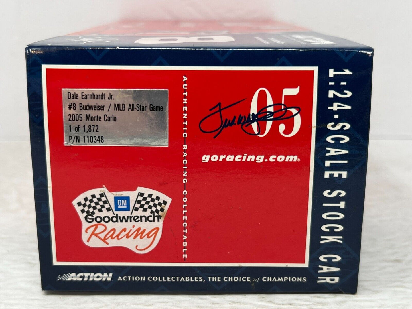 Action Nascar #8 Dale Earnhardt Jr Bud MLB All-Star GM Dealers 2005 1:24 Diecast