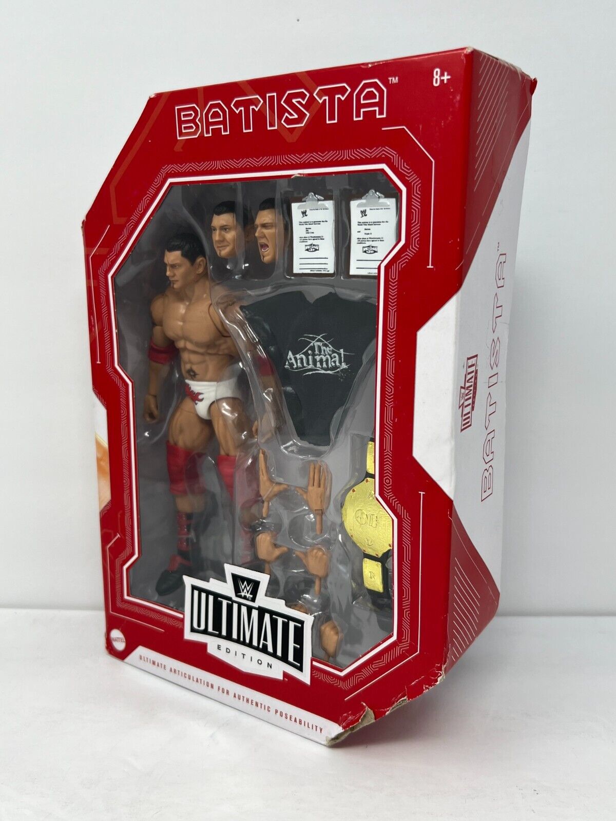 WWE Batista Ultimate Edition Mattel Action Figure Entrance Attire & Belt Mattel Toys