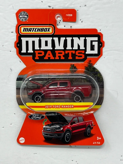 Matchbox Moving Parts 2019 Ford Ranger 1:64 Diecast