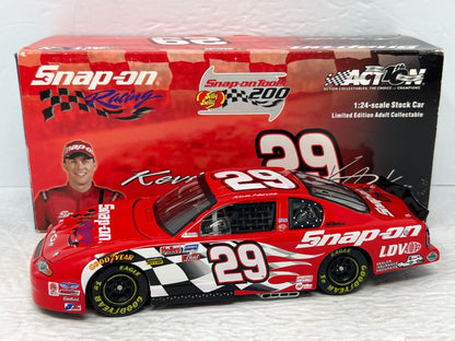 Action Nascar #29 Kevin Harvick Snap-On 2002 Chevy Monte Carlo 1:24 Diecast