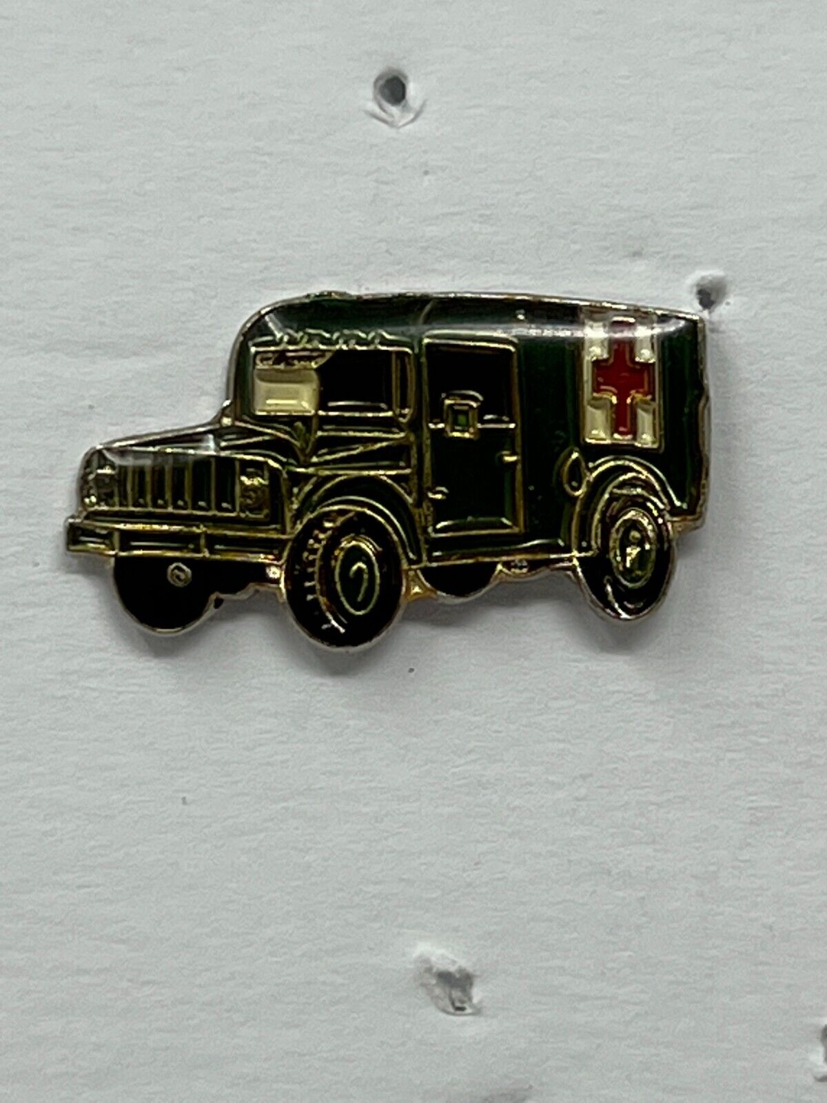 MASH Army Dodge WC54 Ambulance Automotive Lapel Pin