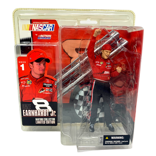 McFarlane Action Nascar Dale Earnhardt Jr. # 8 Series 1 Limited Edition Figurine