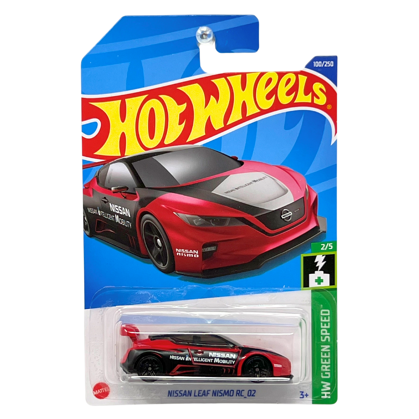 Hot Wheels HW Green Speed Nissan Leaf Nismo RC02 JDM 1:64 Diecast Red