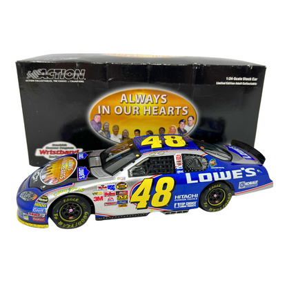 Action Nascar #48 Jimmie Johnson Lowes Atlanta Raced Win GM Dealers 1:24 Diecast