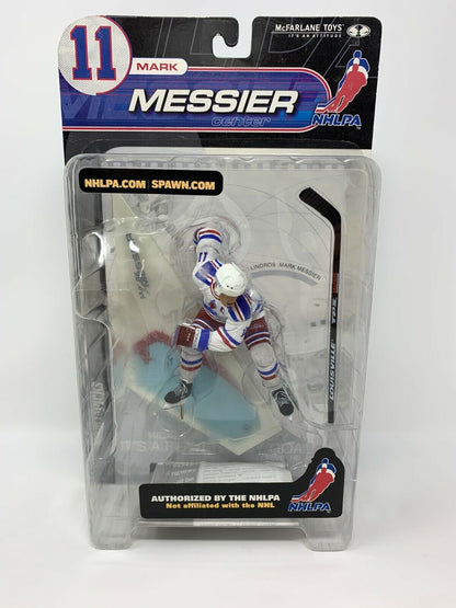 Mcfarlane NHL Mark Messier New York Rangers Series 2 NHLPA Logo Jersey Figure