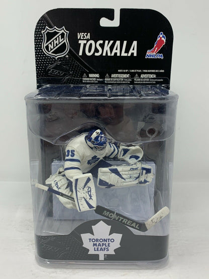 Mcfarlane NHL Vesa Toskala Toronto Maple Leafs White Jersey Series 20 Figure