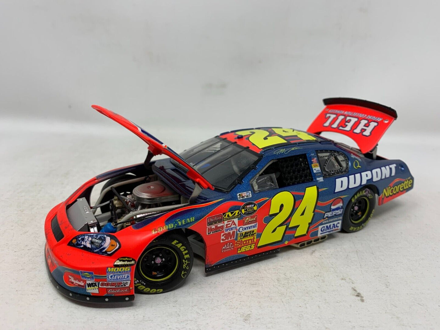 Motorsports Authentics #24 Jeff Gordon Dupont Talladega Win 1:24 Diecast