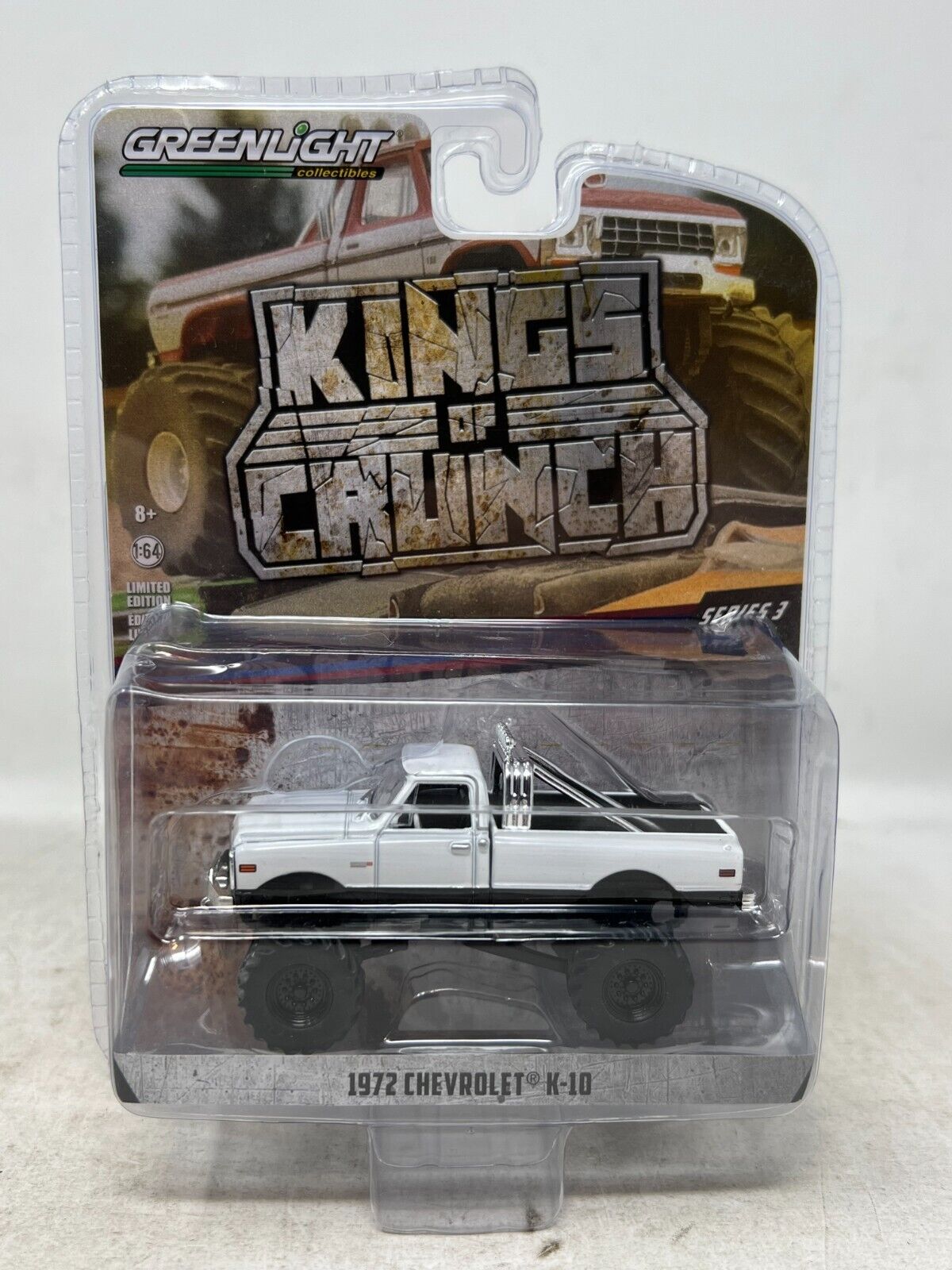 Greenlight Kings of Crunch Series 3 1972 Chevrolet K-10 1:64 Diecast