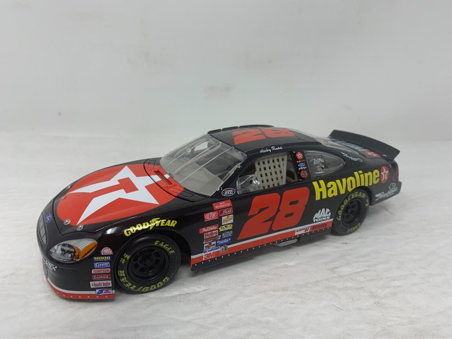 Action Nascar #28 Ricky Rudd Texaco 2000 Ford Taurus 1:24 Diecast