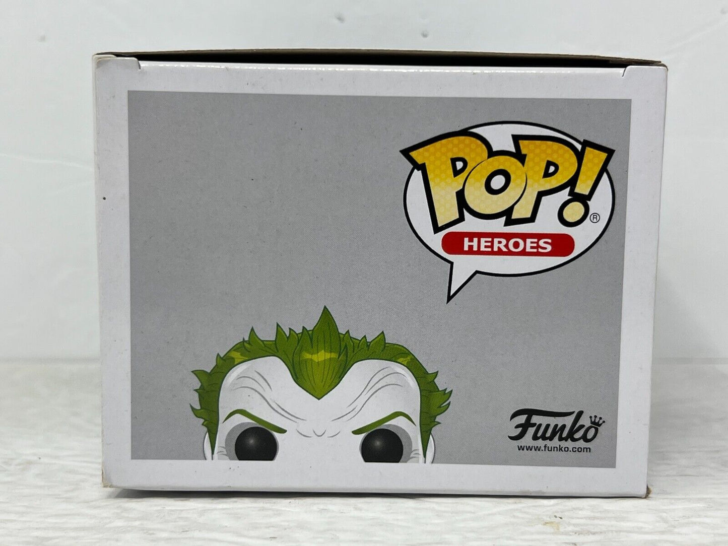 Funko Pop! Heroes Batman Arkham #53 The Joker Purple Chrome Vinyl Figure Vaulted