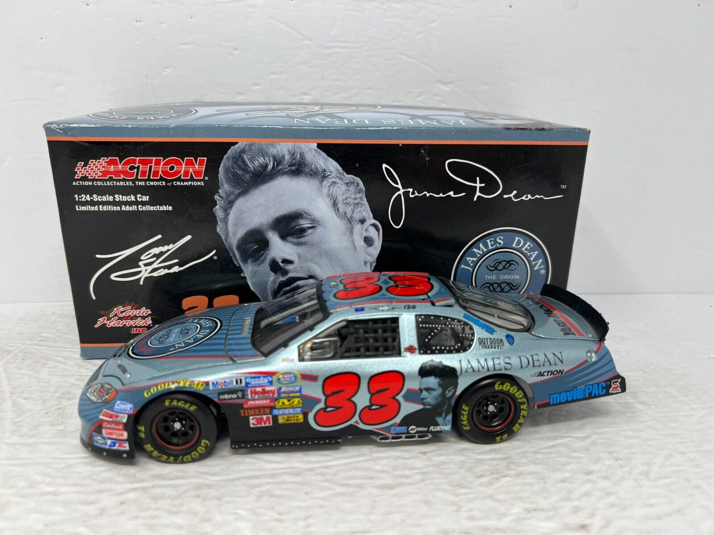 Action Nascar #33 Tony Stewart James Dean 50th 2005 Monte Carlo 1:24 Diecast