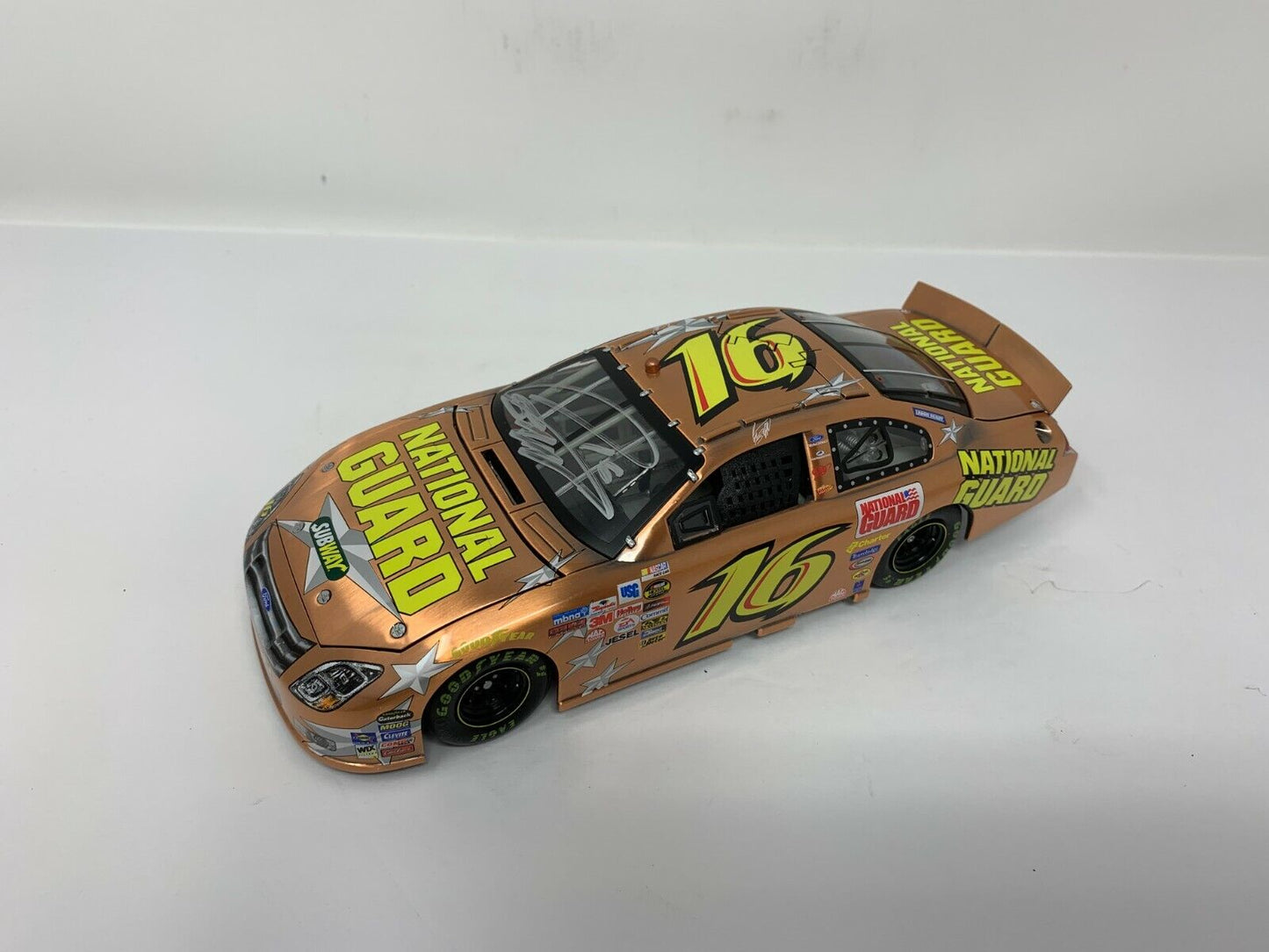 Team Caliber Preferred Nascar #16 Greg Biffle National Guard Copper 1:24 Diecast