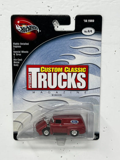 Hot Wheels 100% Custom Classic Trucks '56 Ford 1:64 Diecast