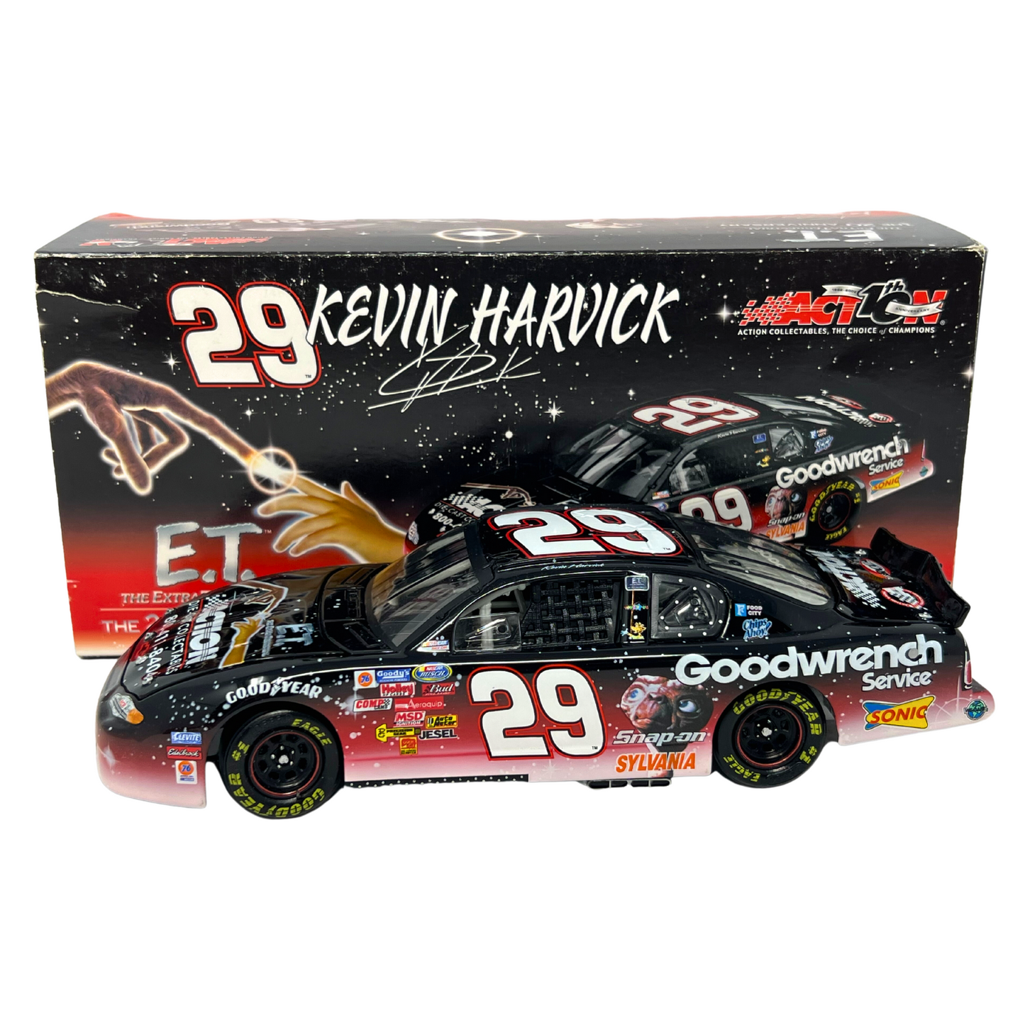 Action Nascar #29 Kevin Harvick E.T. GM Dealers 2002 Chevy 1:24 Diecast