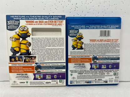 Minions & The Rise of Gru 2-Movie Collection Blu-ray Good Condition!!!