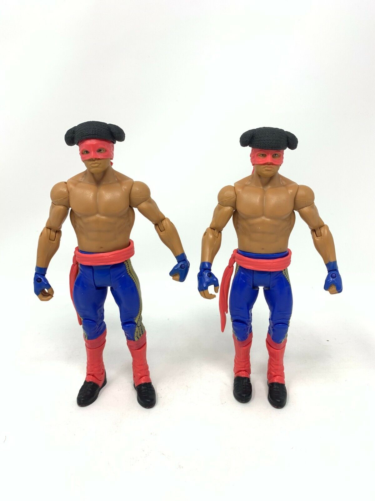 WWE Diego & Fernando Basic Wrestling Action Figures Los Matadores