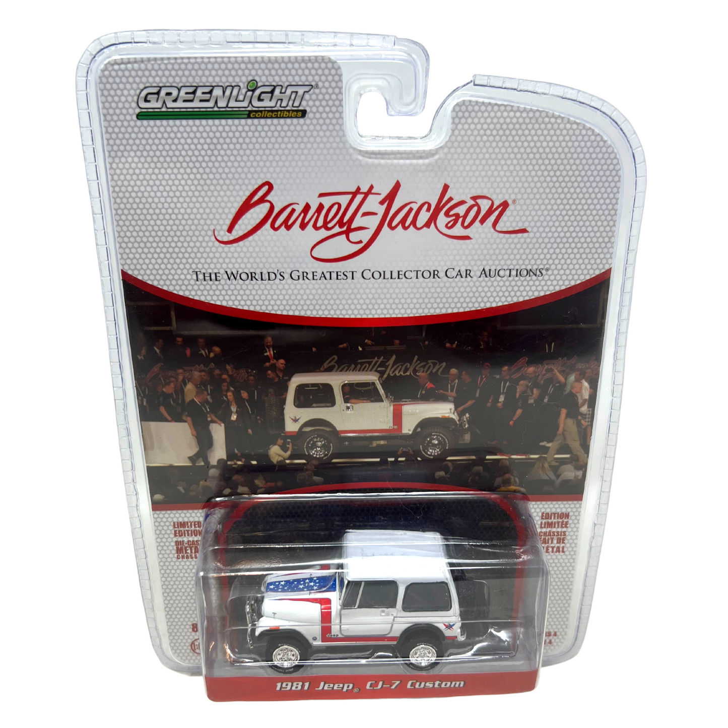 Greenlight Barrett-Jackson Series 4 1981 Jeep CJ-7 Custom 1:64 Diecast