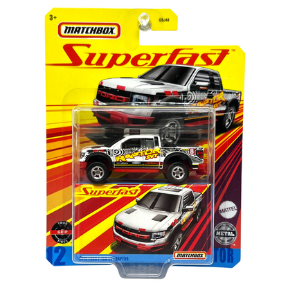 Matchbox Superfast 2010 Ford F-150 SVT Raptor 1:64 Diecast