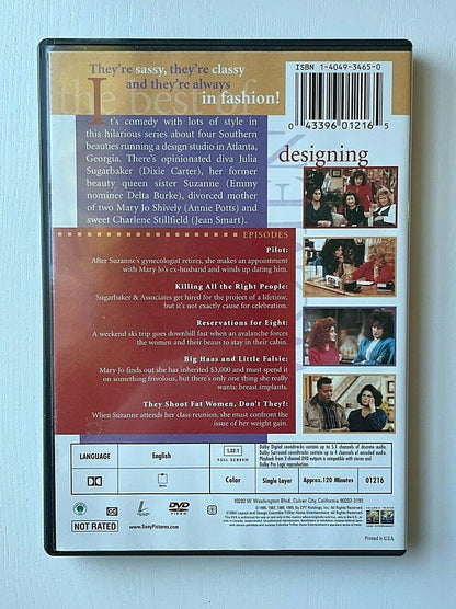 The Best of Designing Women (DVD, 2003) Delta Burke Comedy Good Condition!!!