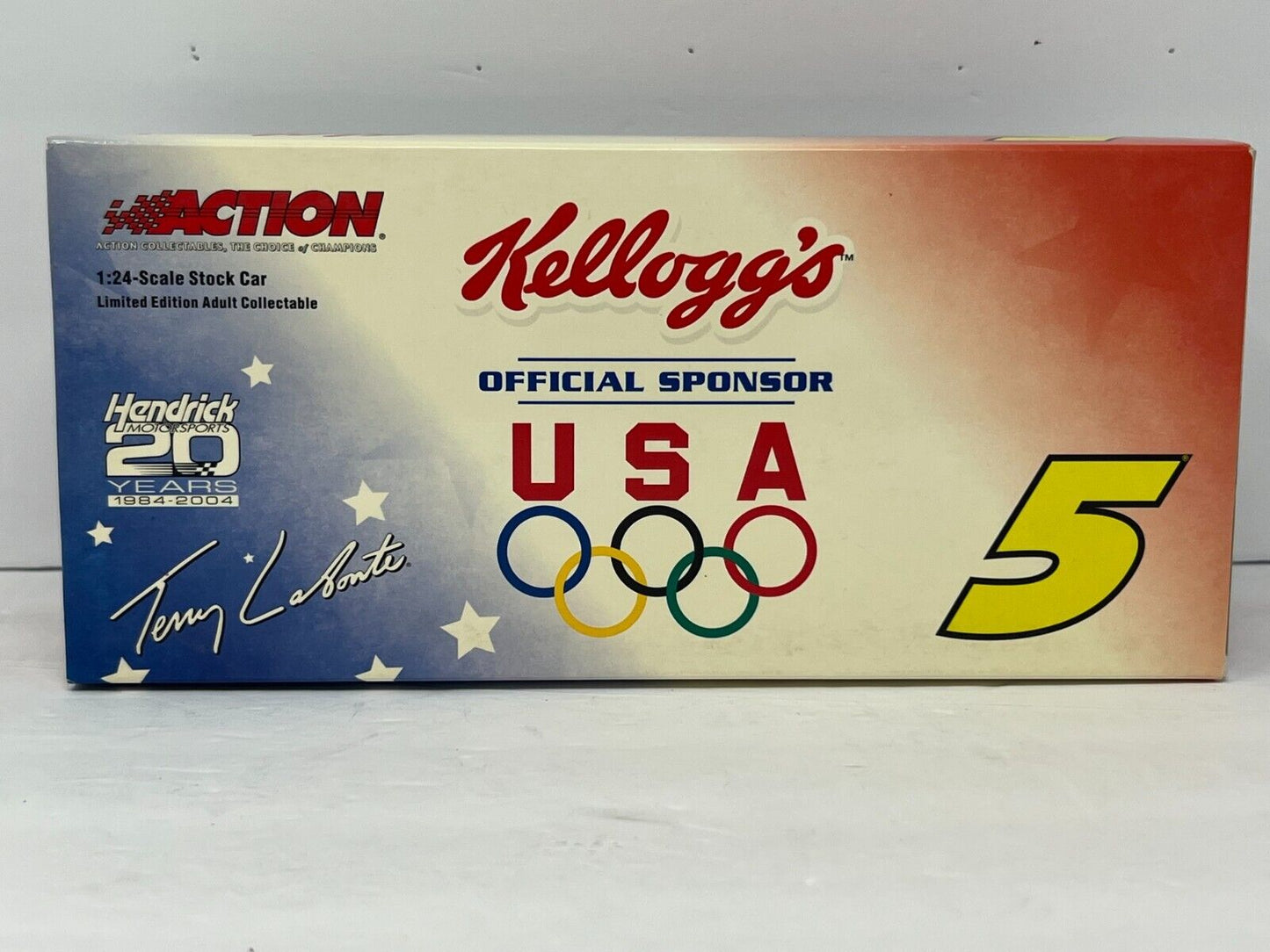 Action Nascar #5 Terry Labonte Kellogg's U.S. Olympics Monte Carlo 1:24 Diecast