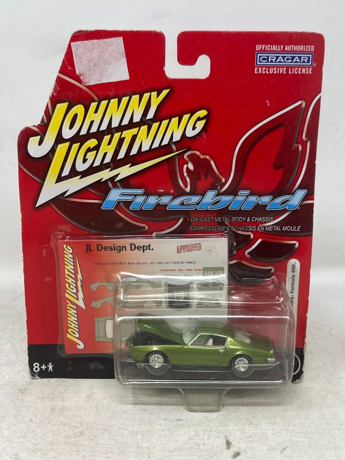 Johnny Lightning Firebird 1971 Pontiac Firebird Formula 400 1:64 Diecast