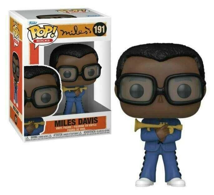 Funko Pop! Rocks #191 Miles Davis Vinyl Figure