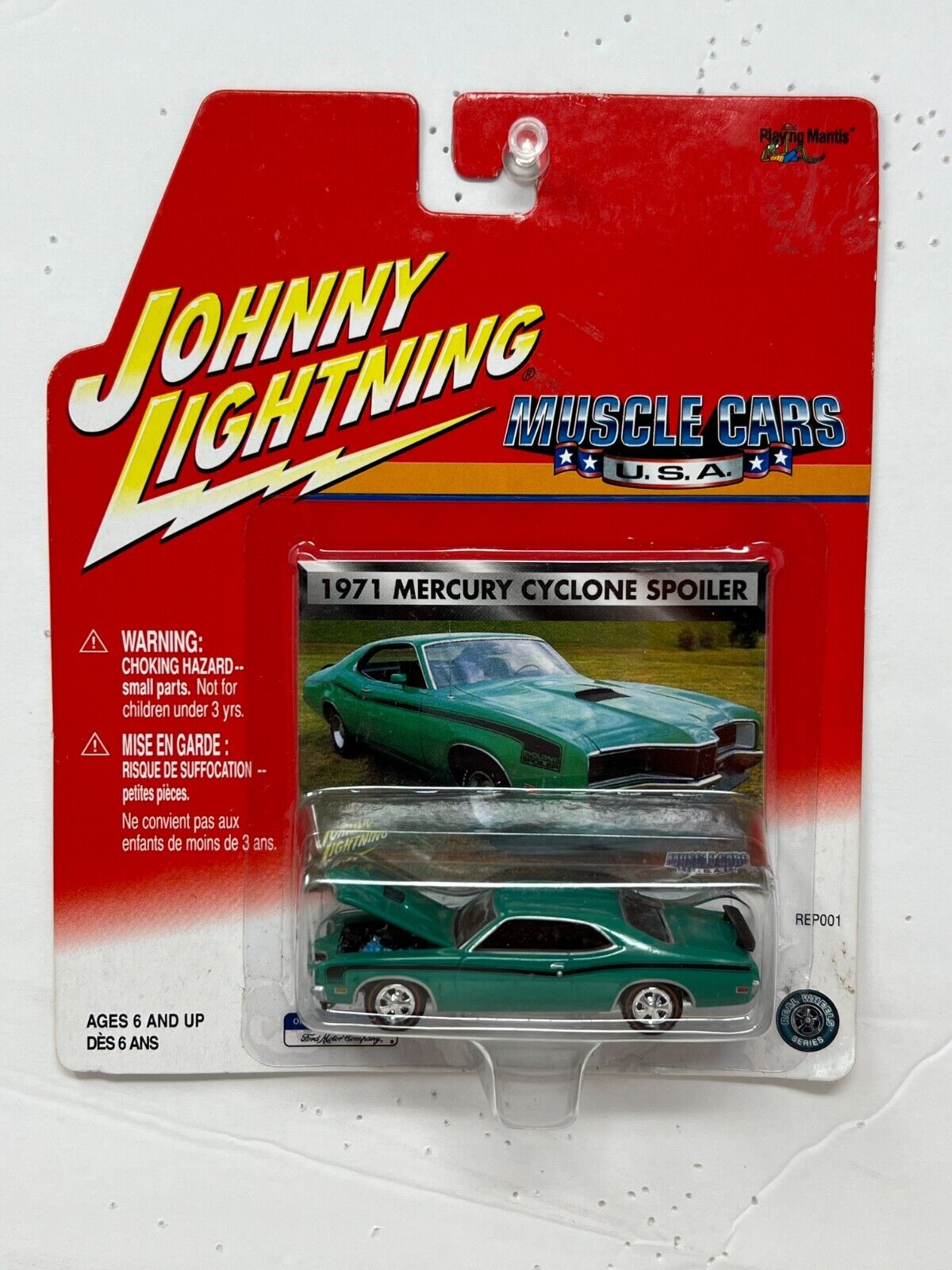 Johnny Lightning Muscle Cars U.S.A. 1971 Mercury Cyclone Spoiler 1:64 Diecast