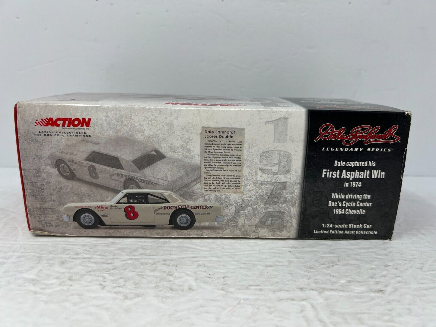 Action Nascar #8 Dale Earnhardt Sr. Asphalt Win 1964 Chevy Chevelle 1:24 Diecast