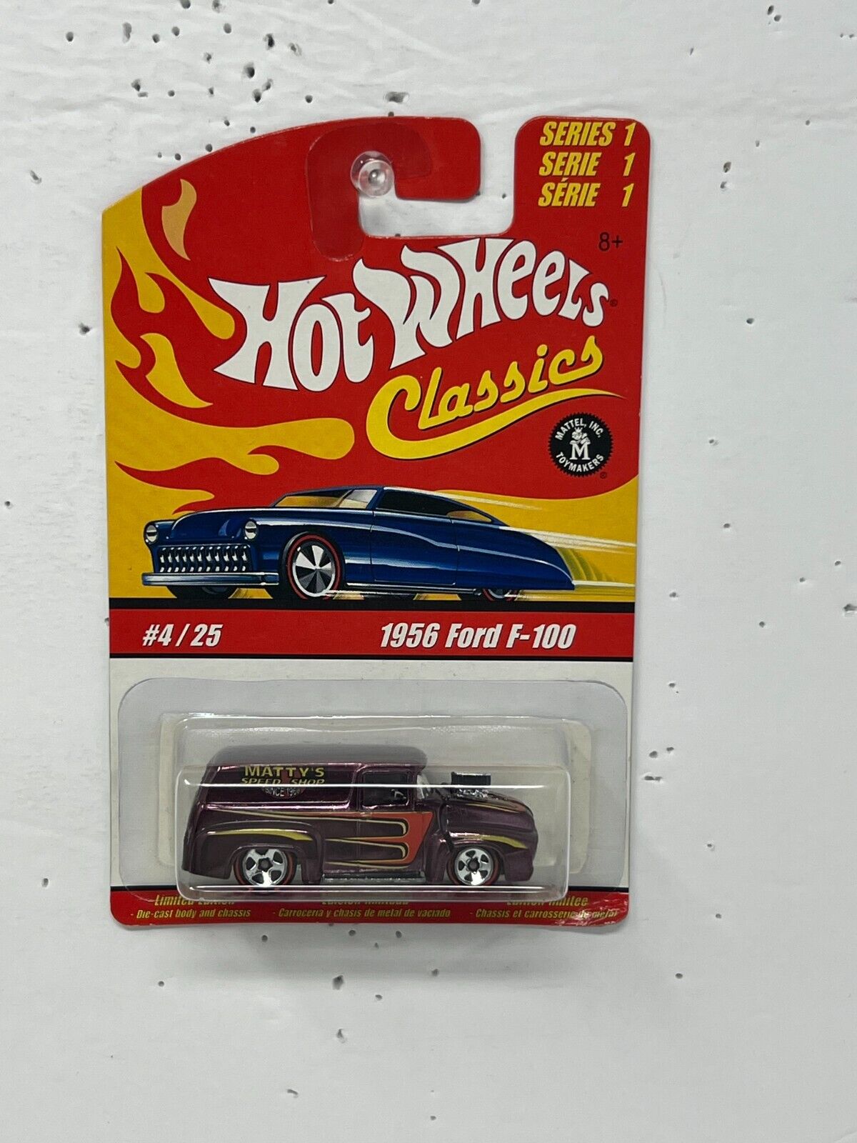 Hot Wheels Classics Series 1 1956 Ford F-100 1:64 Diecast