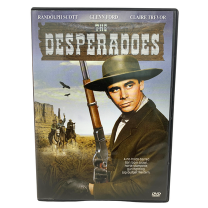 The Desperadoes (DVD, 2005) Randolph Scott Claire Trevor Western Good Condition!