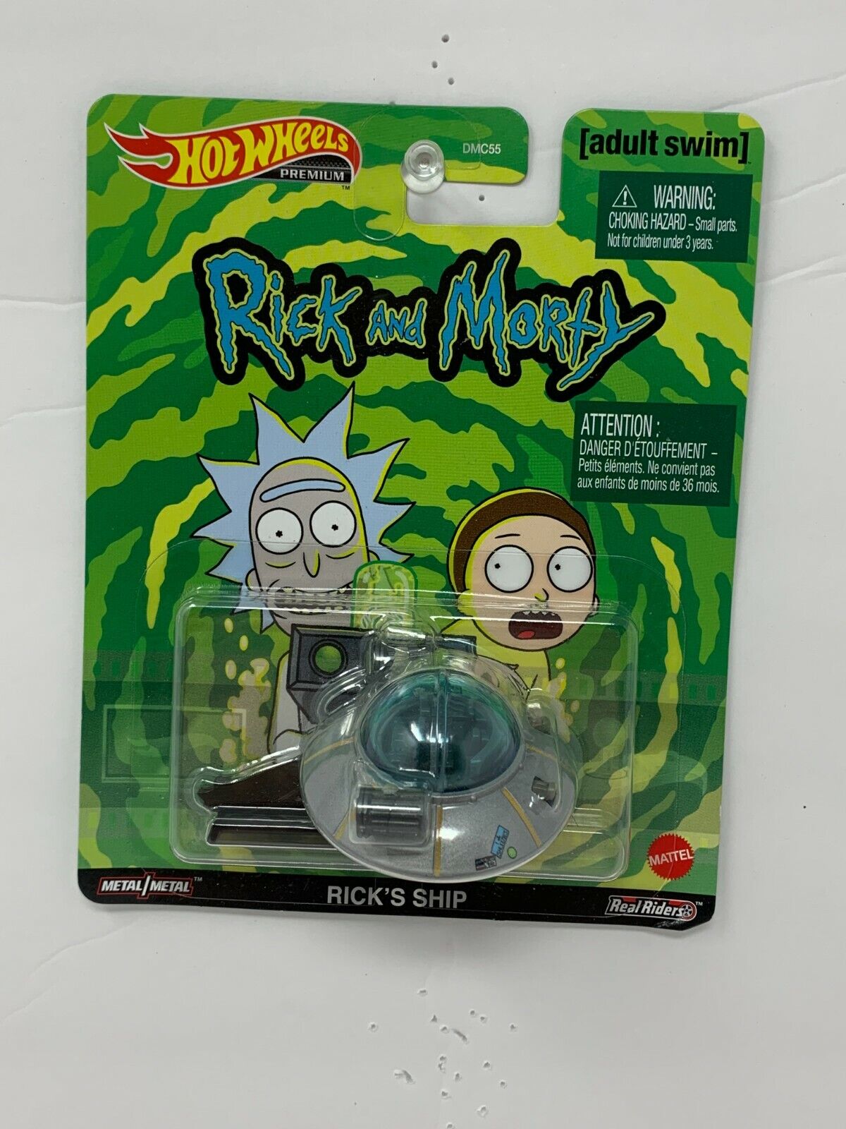 Hot Wheels Premium Rick and Morty Rick's Ship 1:64 Diecast