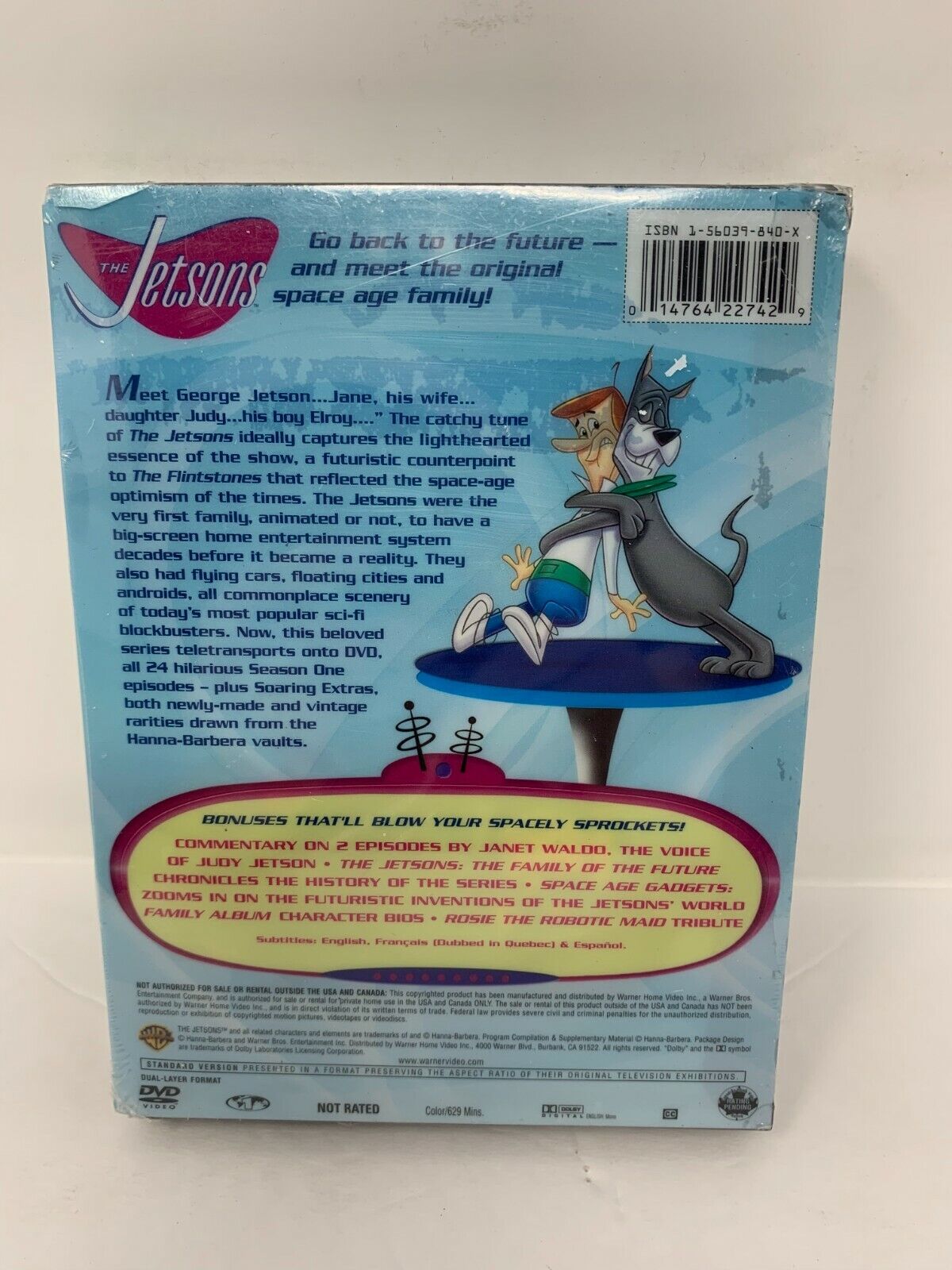 The Jetsons Complete First Season (DVD, 2004) TV Series Boxset Good Condition