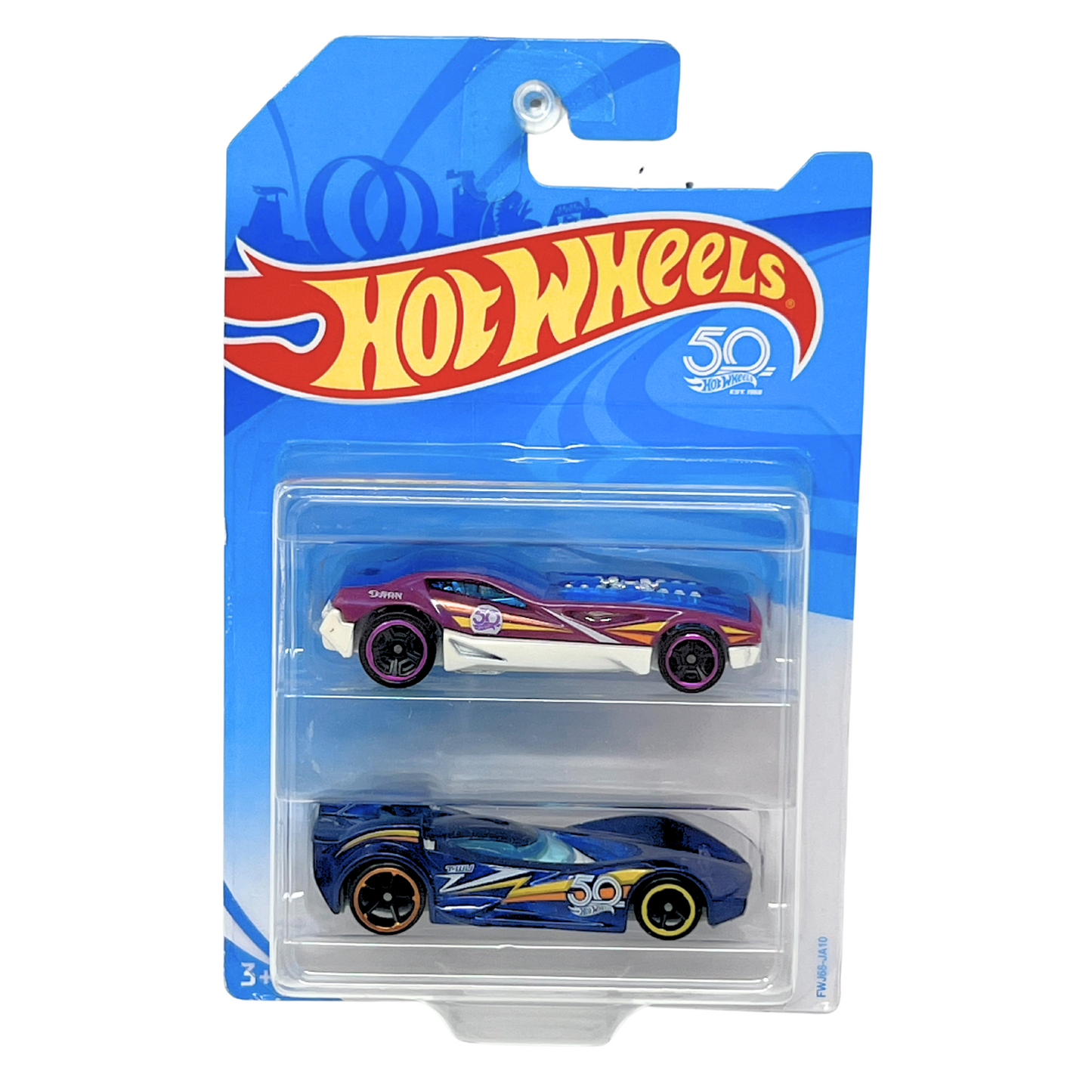 Hot Wheels 50th Anniversary J-Son and T-Wu 2-Car Gift Set 1:64 Diecast