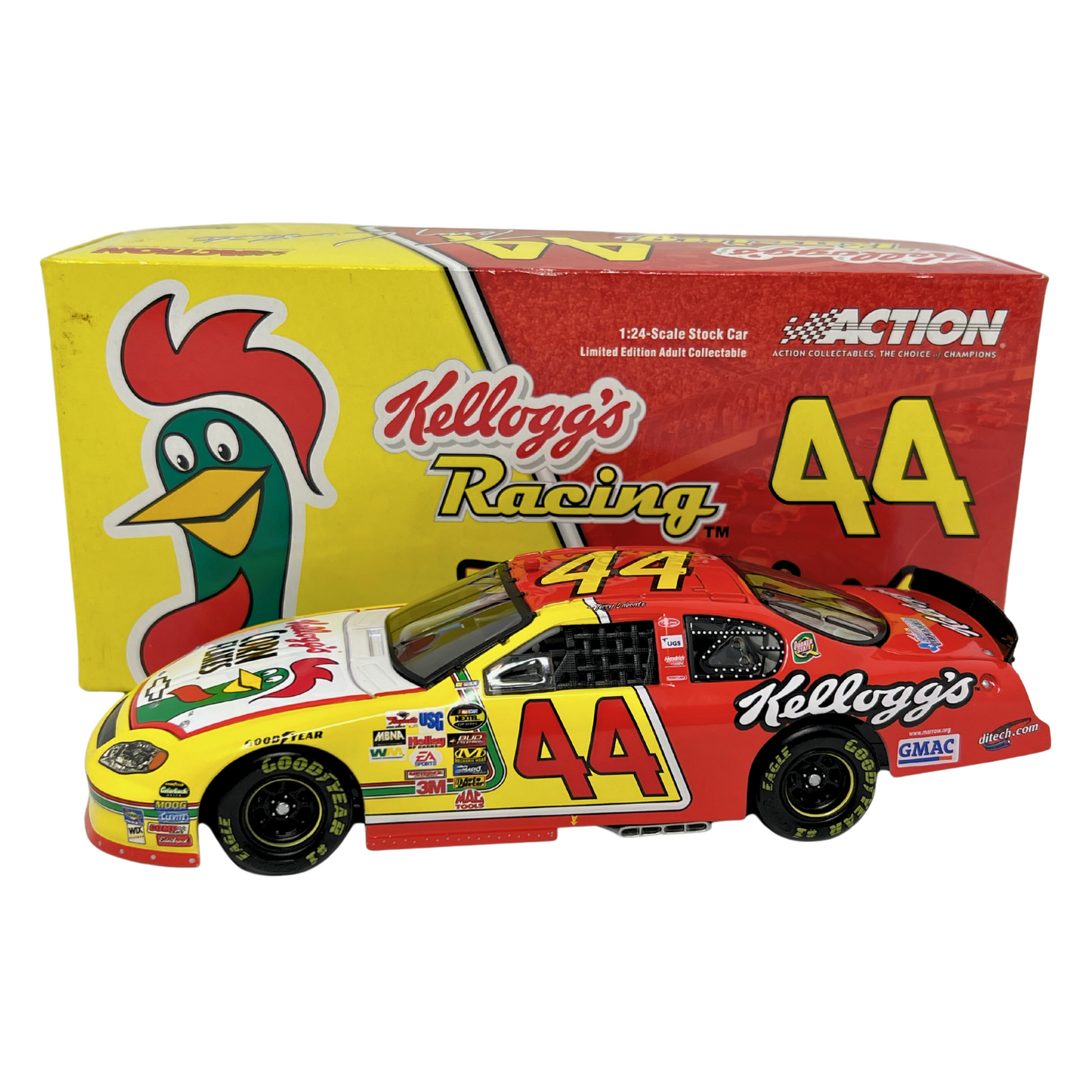 Action Nascar #44 Terry Labonte Kellogg's GM Dealers 2005 Chevy 1:24 Diecast