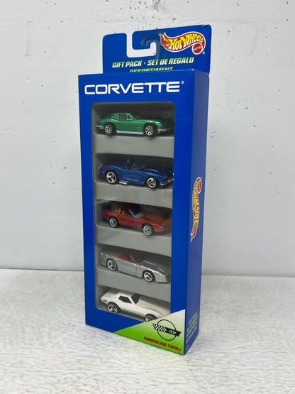 Hot Wheels Corvette 5-Car Gift Set 1:64 Diecast