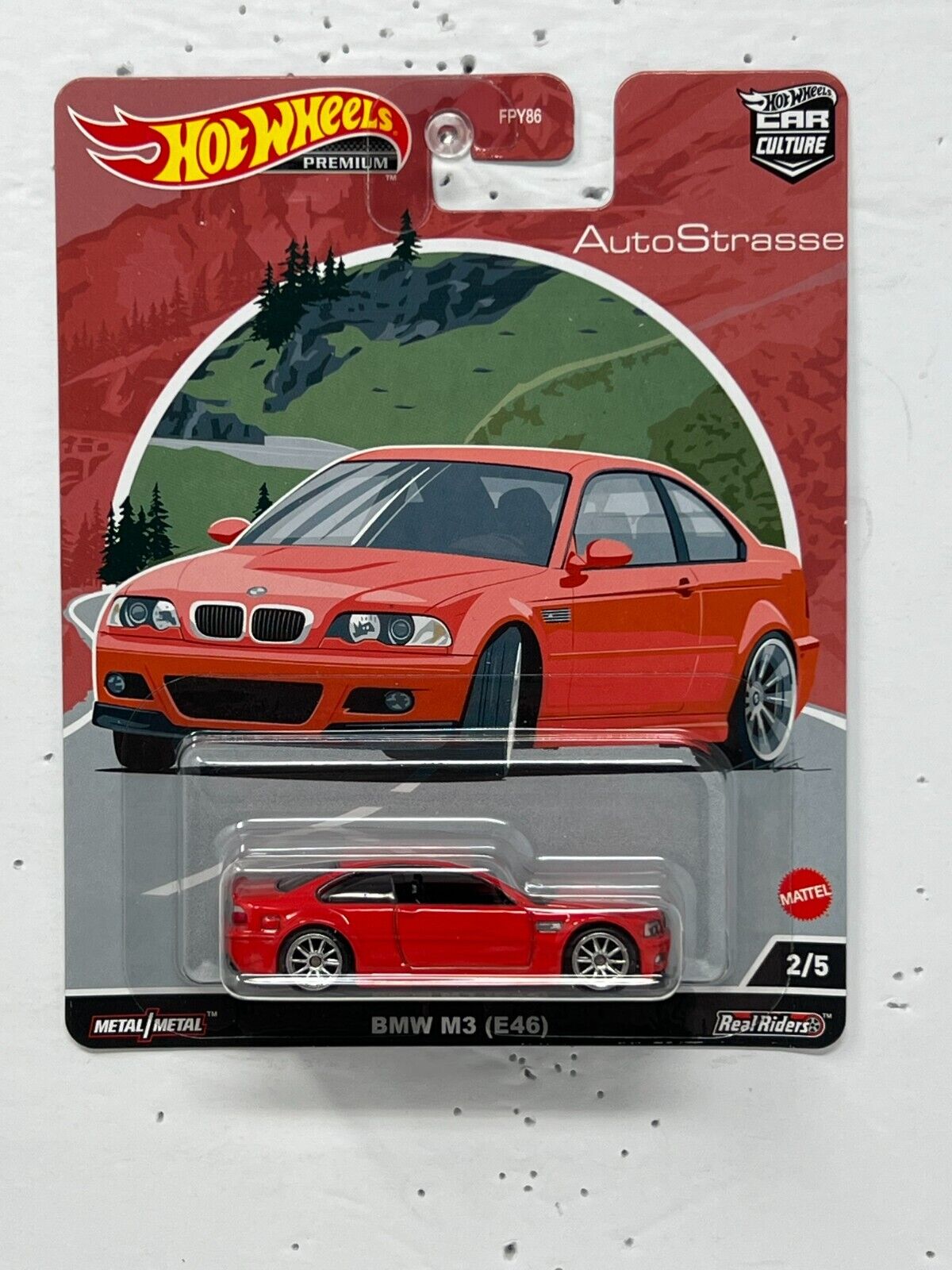 Hot Wheels Premium AutoStrasse BMW M3 (E46) 1:64 Diecast