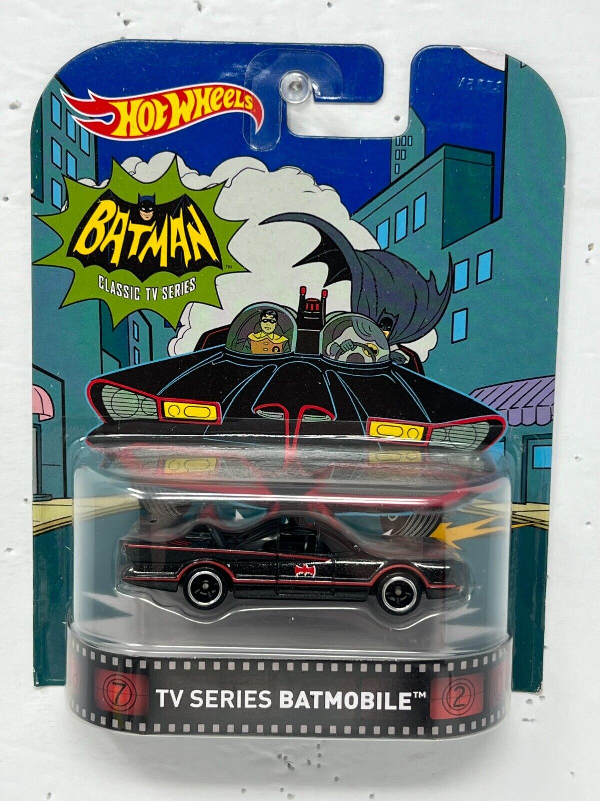 Hot Wheels Retro Entertainment Batman Classic TV Series Batmobile 1:64 Diecast