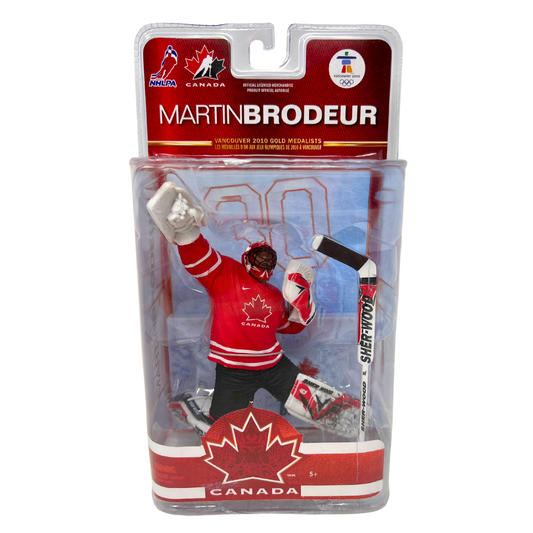 McFarlane Martin Brodeur Red Jersey Team Canada Series 2 Action Figure