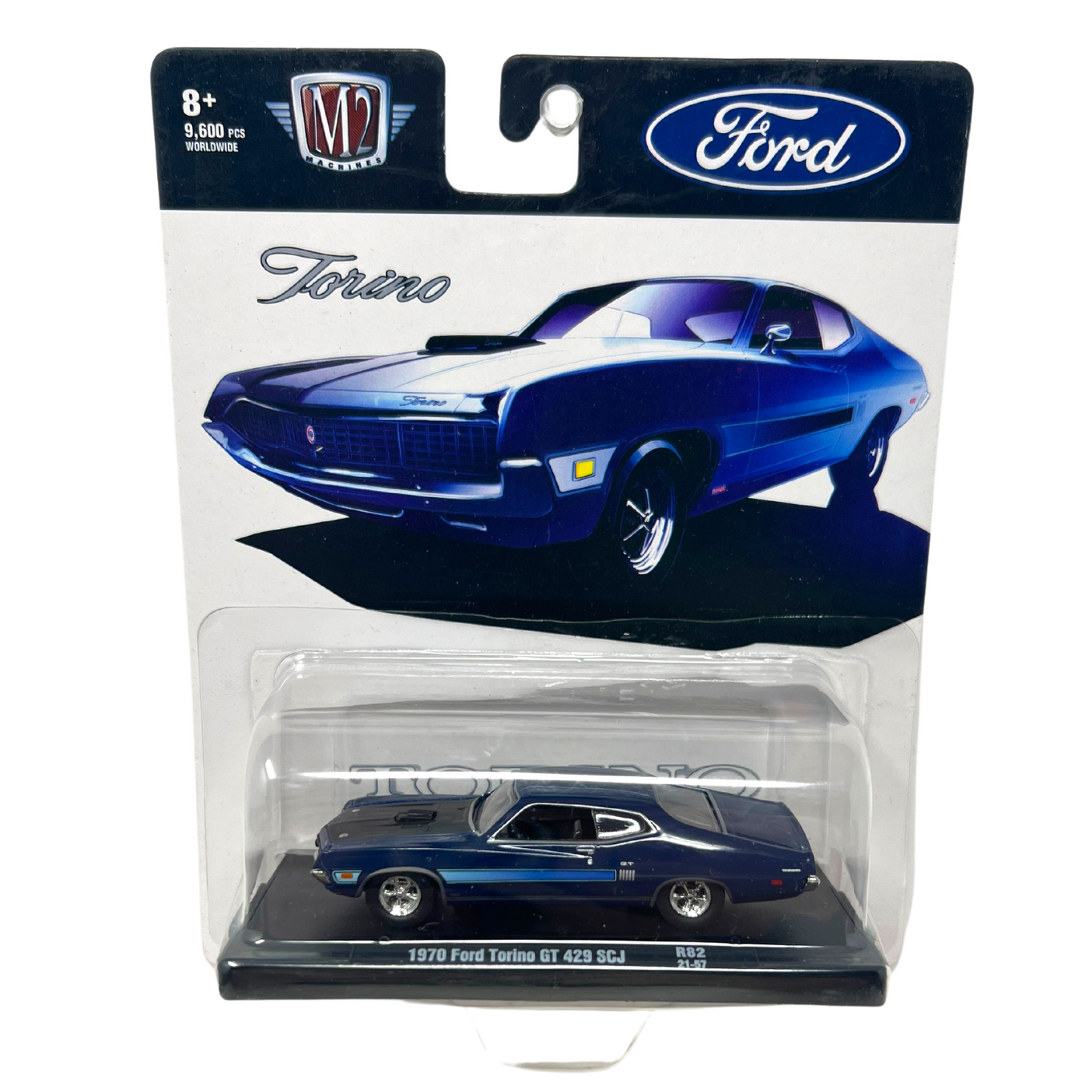 M2 Machines Ford 1970 Ford Torino GT 429 SCJ R82 1:64 Diecast