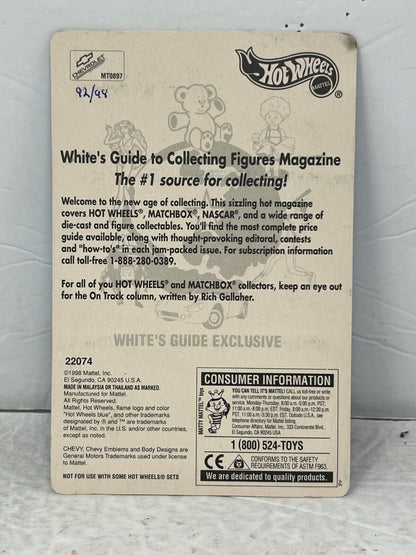 Hot Wheels White's Guide Exclusive '56 Flashsider Special Edition Truck 1:64 Diecast