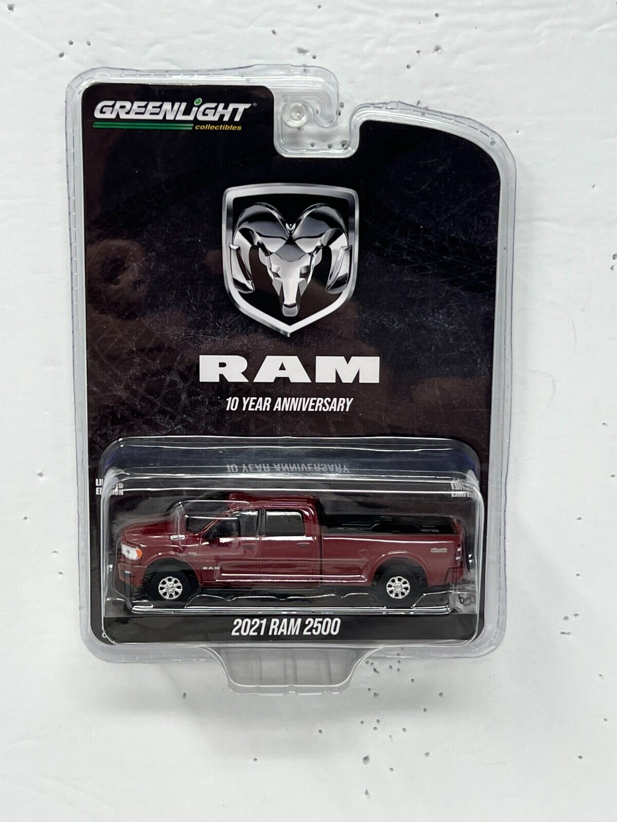 Greenlight Dodge Ram 10 Year Anniversary 2021 Dodge Ram 2500 1:64 Diecast