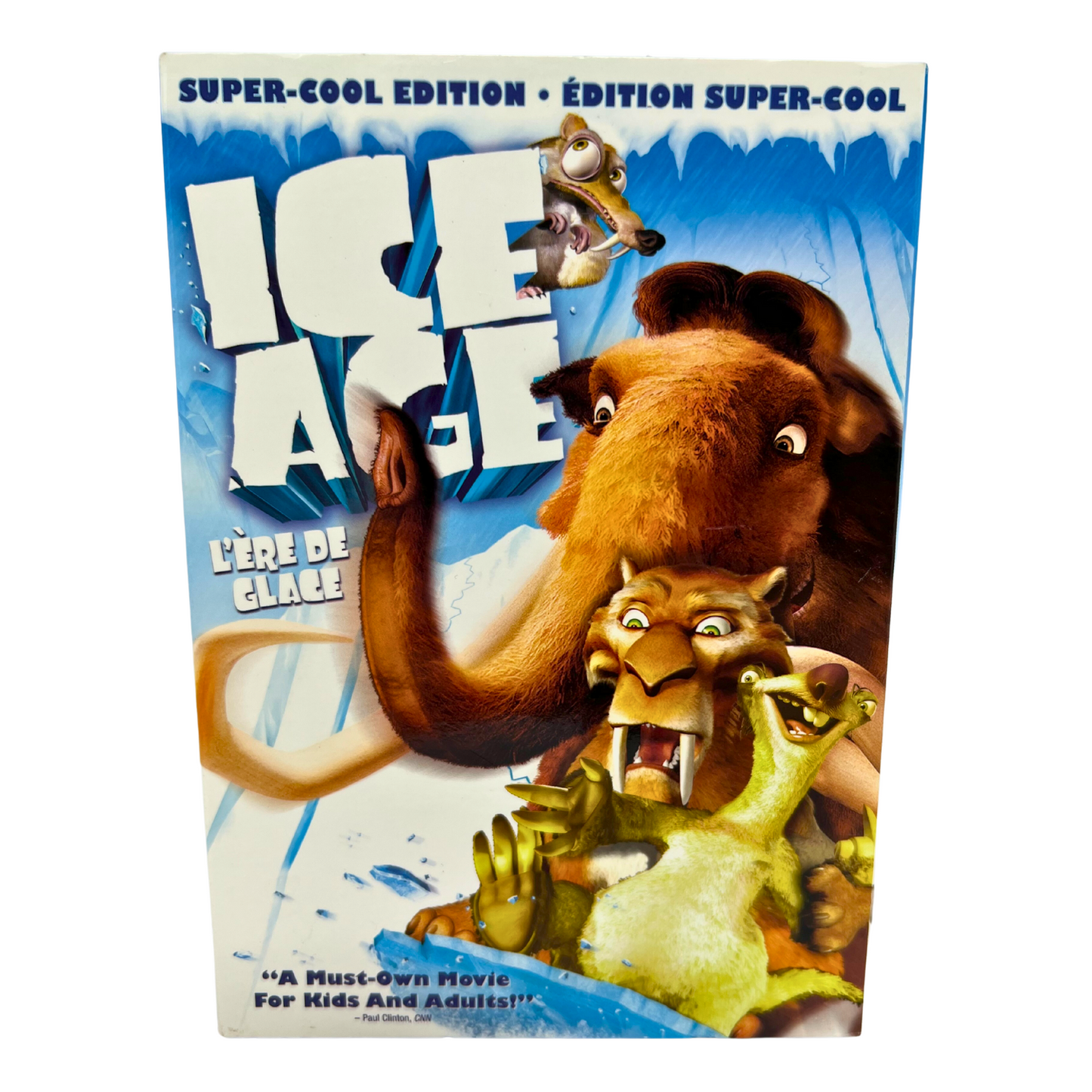 Ice Age (DVD, 2005) Kids Cartoon Good Condition!!!