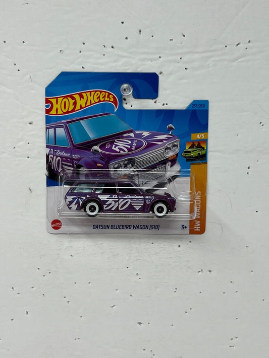 Hot Wheels HW Wagons Datsun Bluebird Wagon (510) JDM 1:64 Diecast Short Card