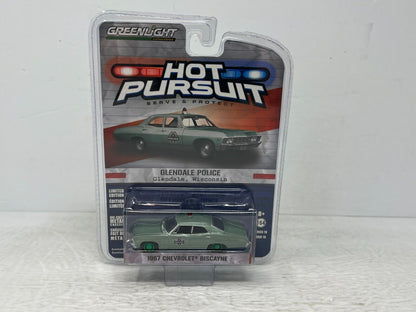 Greenlight Hot Pursuit 1967 Chevrolet Biscayne Green Machine Police 1:64 Diecast