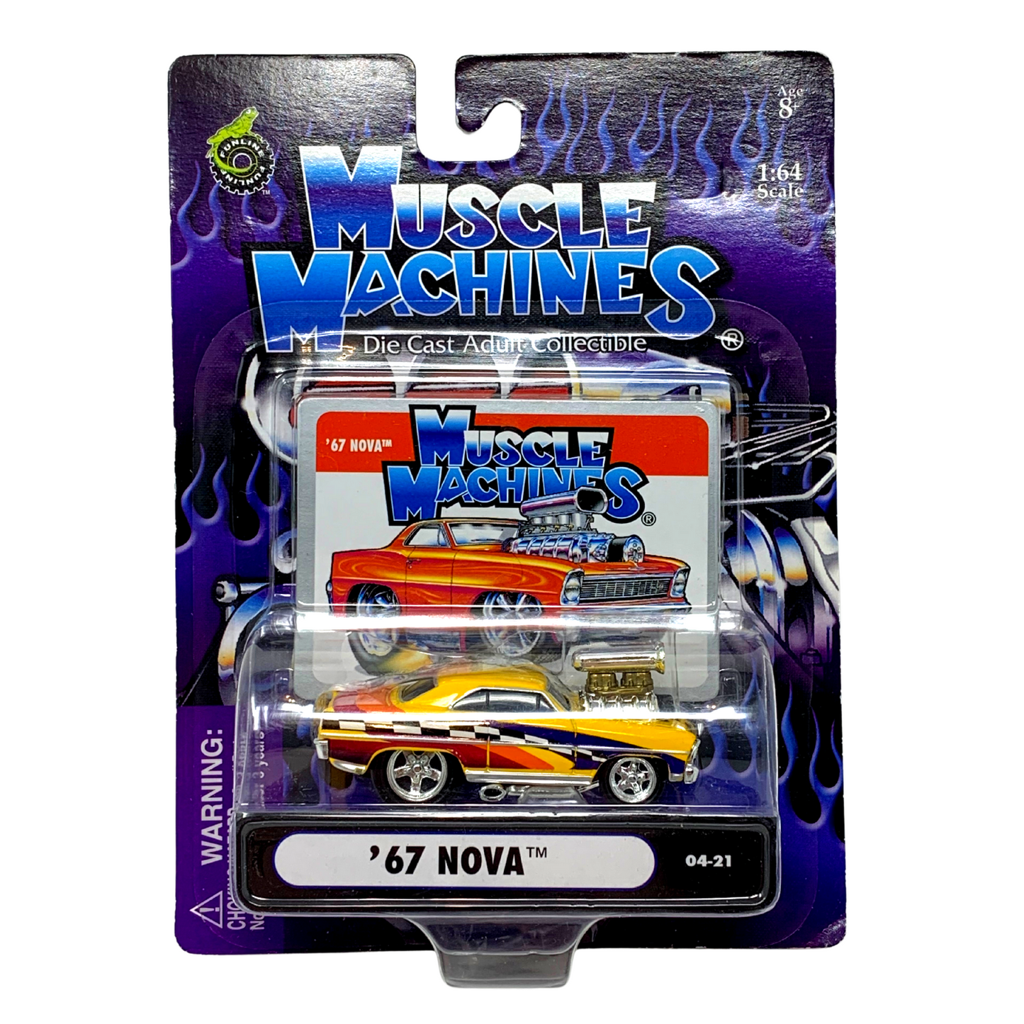 Muscle Machines '67 Nova 1:64 Diecast